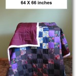 Maroon Backed Quilt